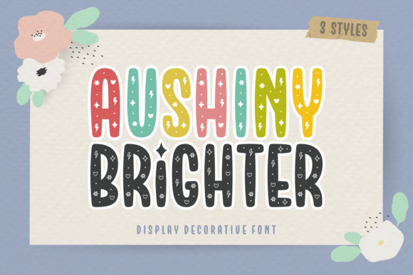 Aushiny Brighter: A Font That Brings Joy to Every Project