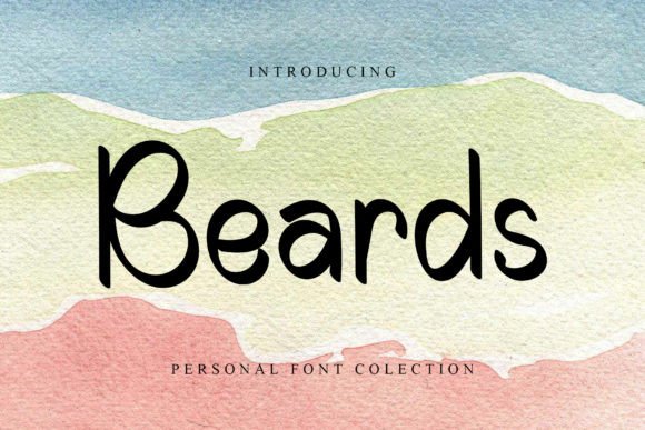 Beards: A Versatile Display Font for Editorial Design