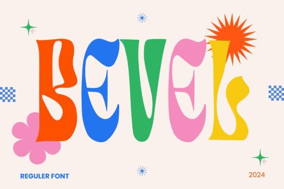 Bevel: A Playful Font for Warm Branding