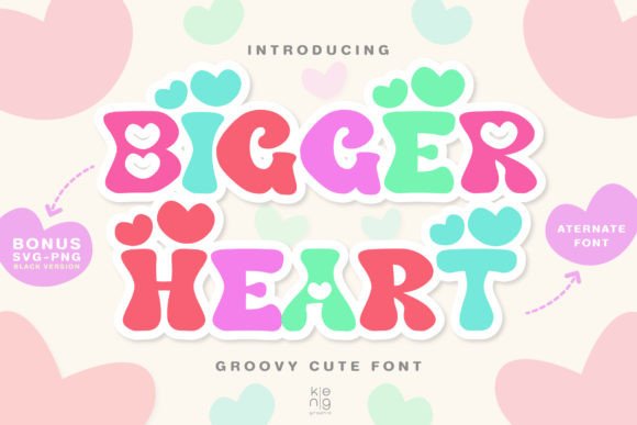 Bigger Heart Font: A Playful Choice for Editorial Design