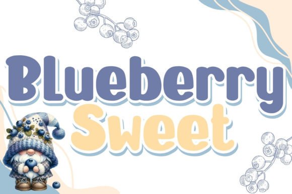 Blueberry Sweet: A Font That Adds Charm to Your Web Design