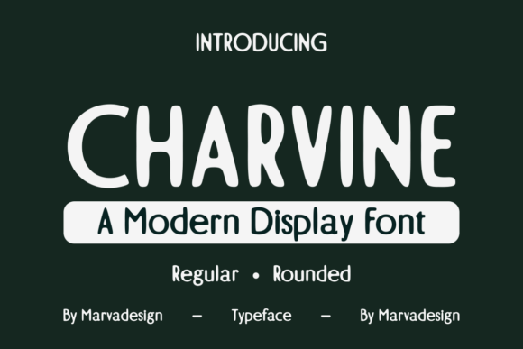 Charvine: A Font That Adds Magic to Your Web Design