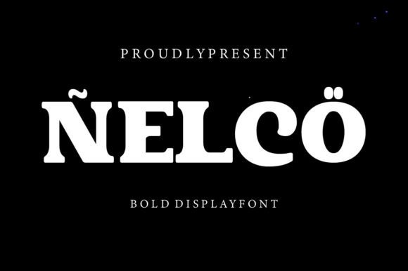 Discovering Nelco: A Bold Display Font for Modern Branding