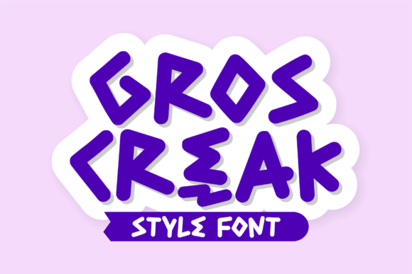 Gros Creak: A Script Font That Elevates Web Design