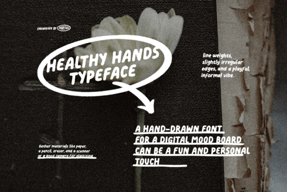 Healthy Hands: A Font That Adds Soul to Your Creations