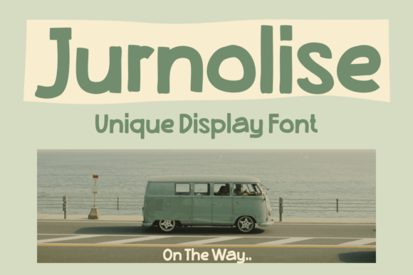 Jurnolise: A Display Font for Editorial Excellence