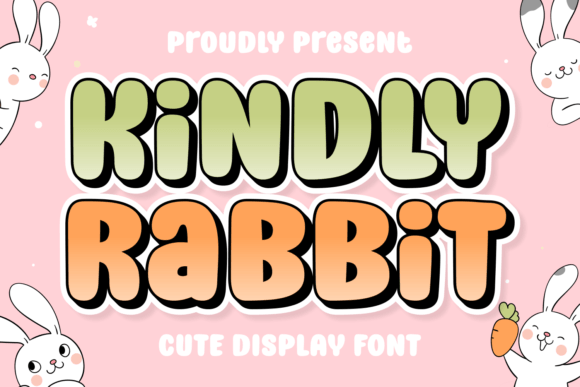 Kindly Rabbit: A Playful Font for Branding Projects
