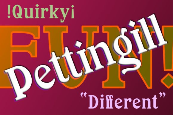 Pettingill: A Whimsical Font for Storytelling and Branding