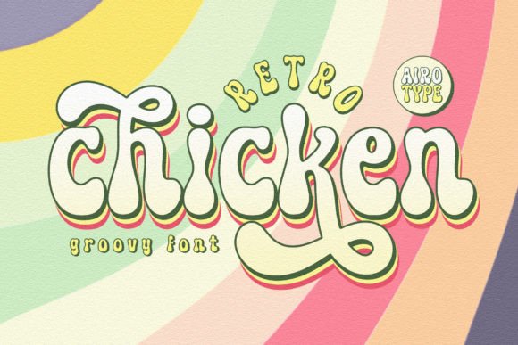 Retro Chicken: A Versatile Display Font for Web Design