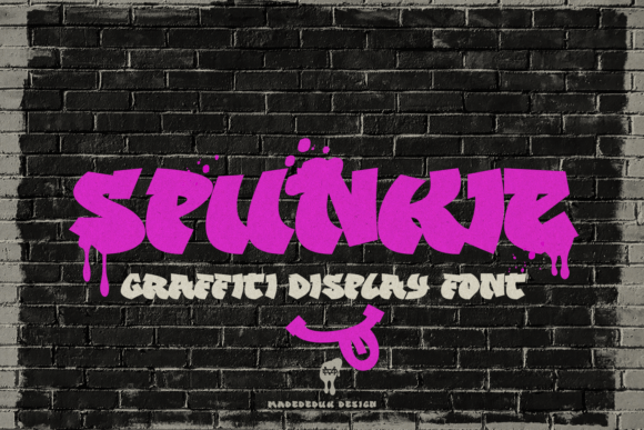 Spunkie: The Font That Speaks the Language of Urban Creativity