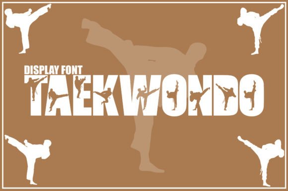 Taekwondo: A Display Font for Bold Campaigns