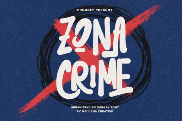 Zona Crime Font: Elevate Your Brand with a Stylish Display Typeface